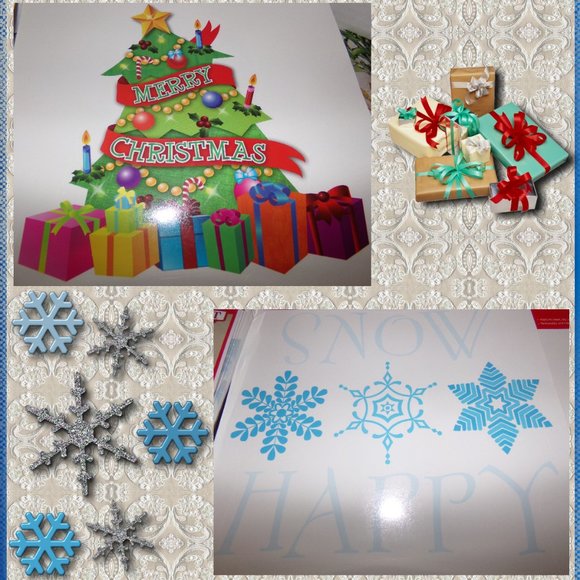 X-Mas Wall Decals   {X7} - Picture 3 of 4